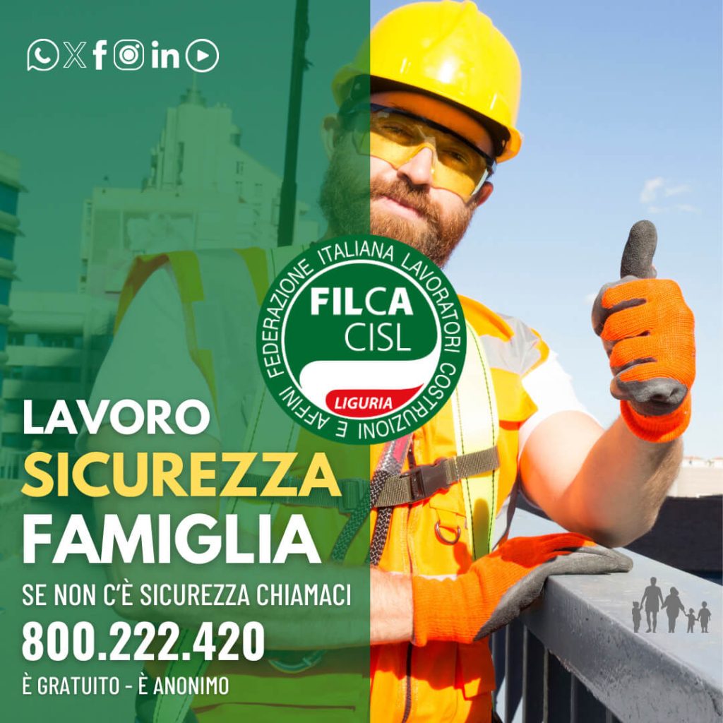 Campagna Sicurezza Sul Lavoro 2024 2