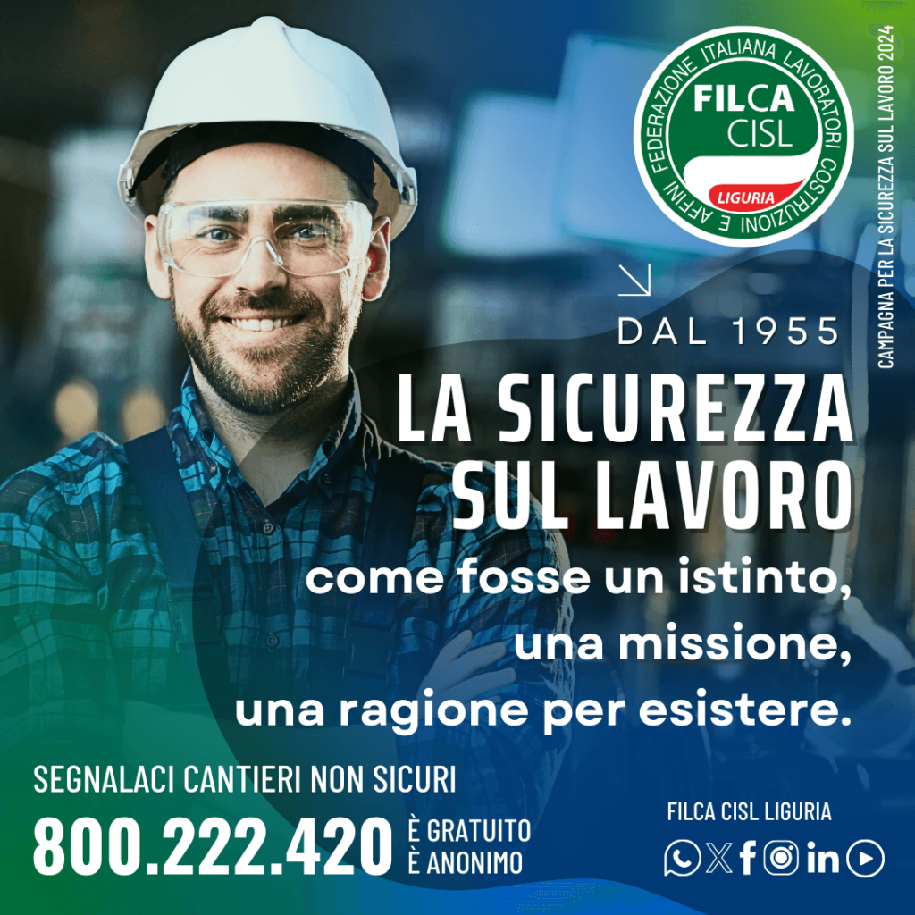 Filca Campagna Sicurezza 2024