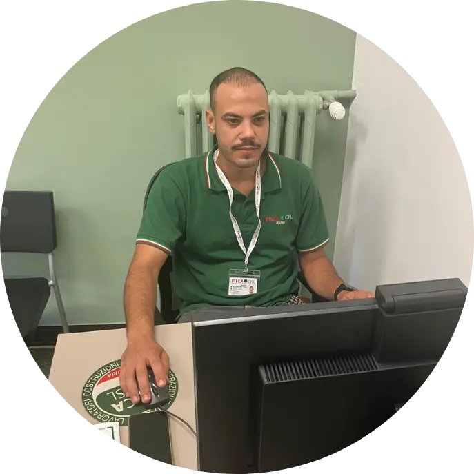 Mohamed elmadbouly filca cisl genova