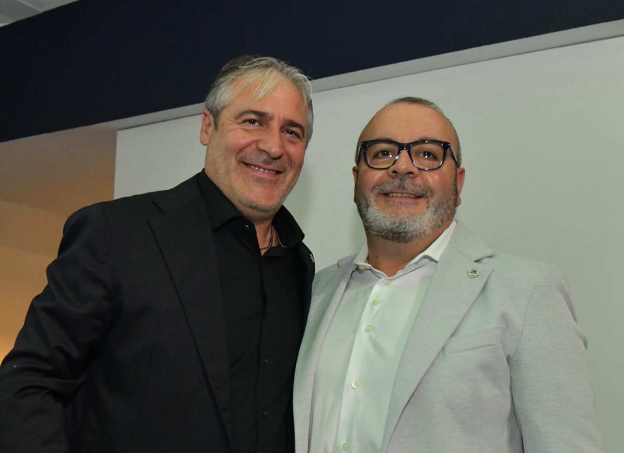 Ottavio De Luca FILCA CISL Nazionale e Andrea Tafaria della FILCA CISL Liguria